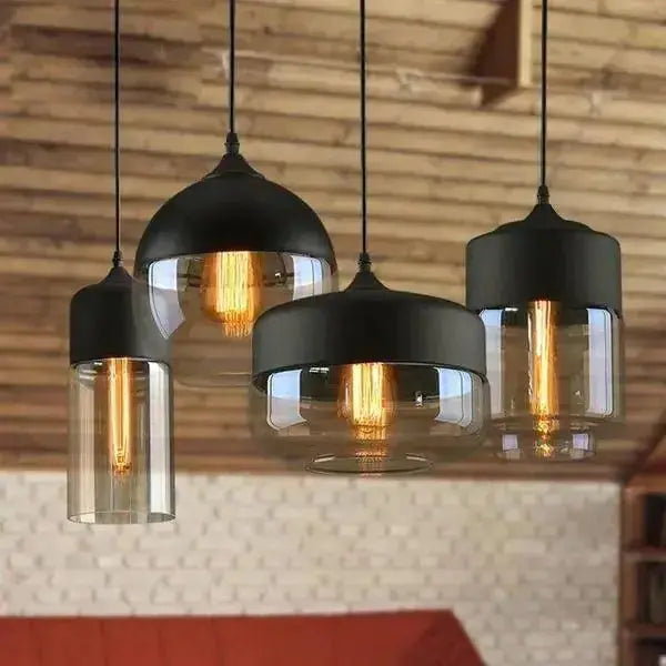 Glass Chandelier Pendant Lights - Puck's
