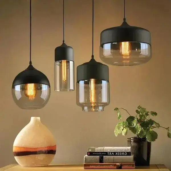 Glass Chandelier Pendant Lights - Puck's