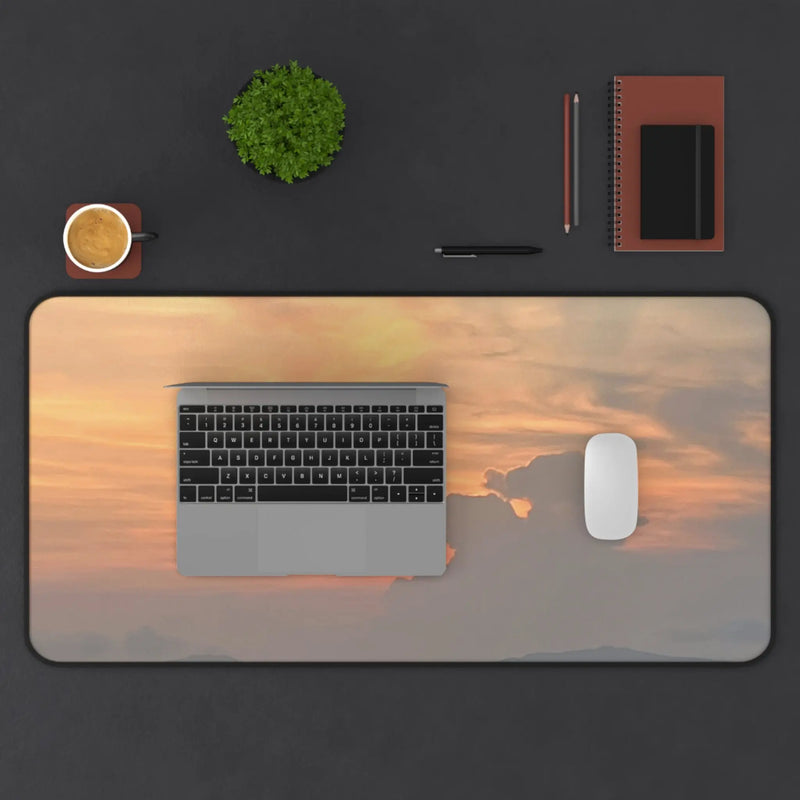 Golden Horizon Desk Mat - Puck's