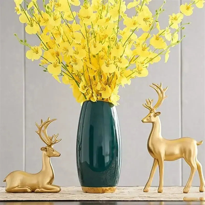 Green Ceramic Vase - Puck's