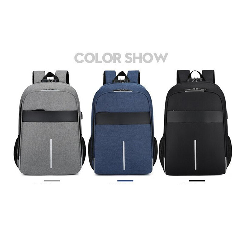 Backpack For Men Multifunctional Waterproof Oxford Cloth Urban Bag For - Puck's