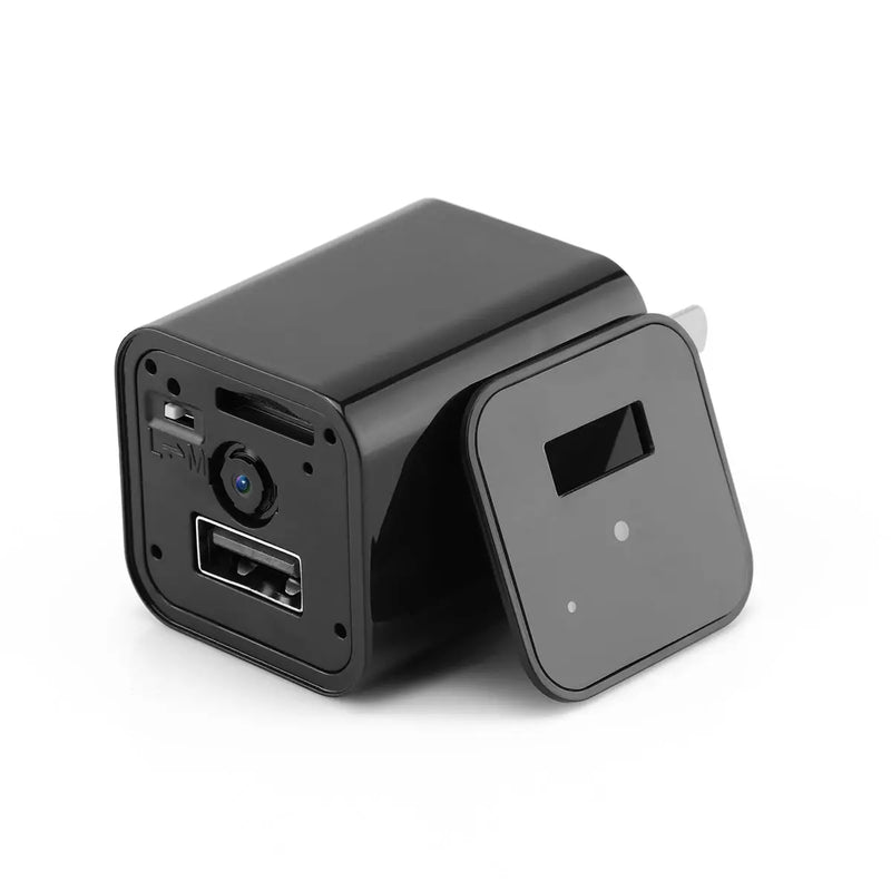 HD 1080P Hidden Camera USB Charger Home Security - Puck's