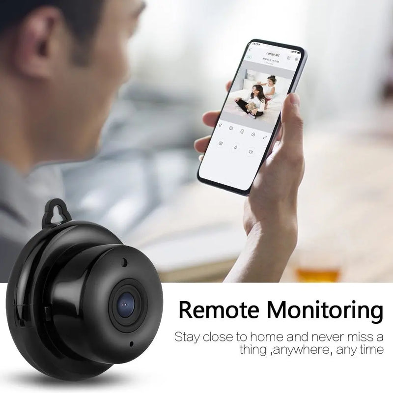 HD 1080P Mini WIFI Hidden Wireless IP Camera - Puck's