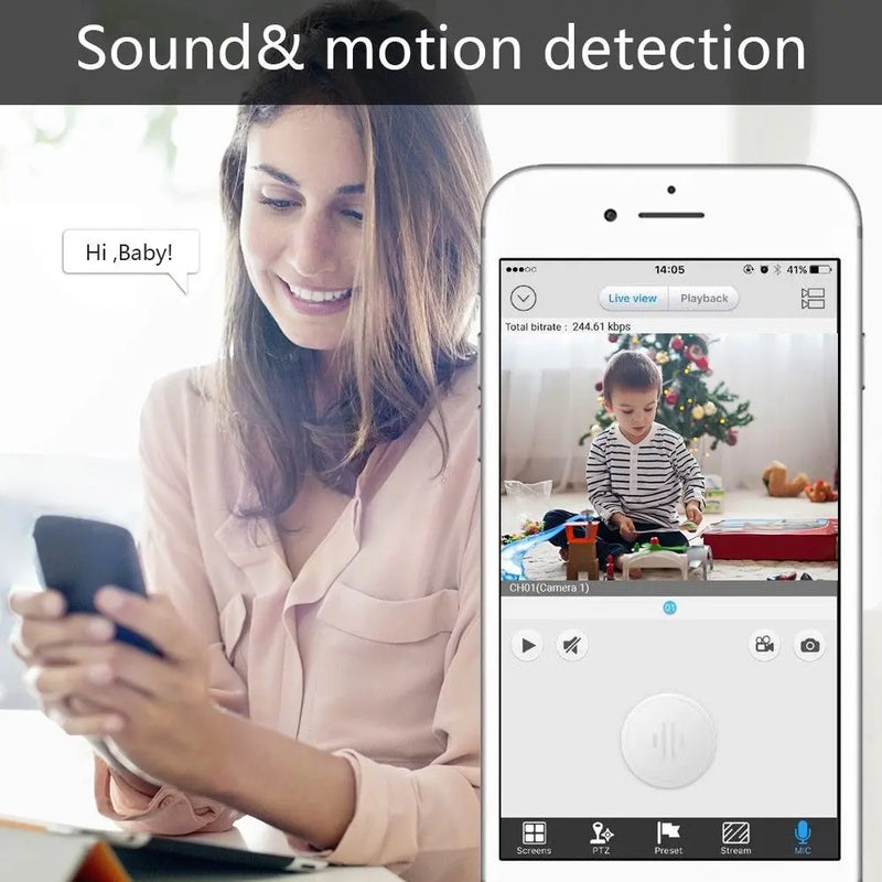 HD 1080P Mini WIFI Hidden Wireless IP Camera - Puck's