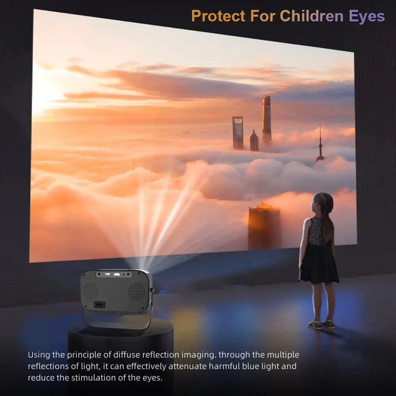 HD Smart Portable Projector - Puck's