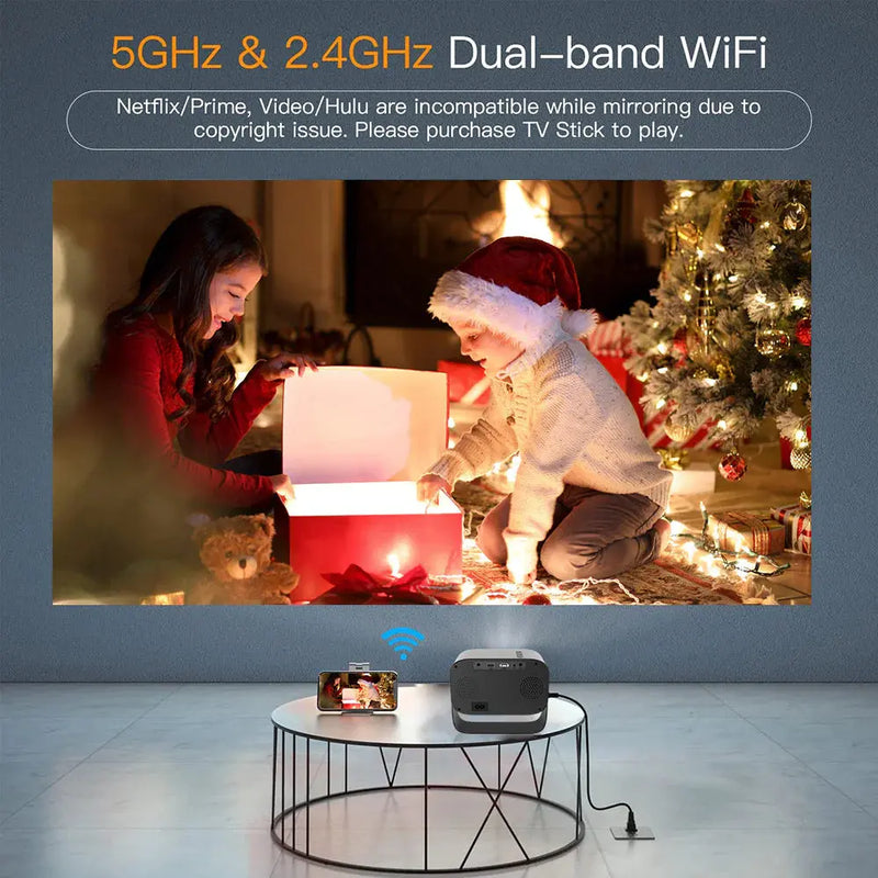 HD Smart Portable Projector - Puck's