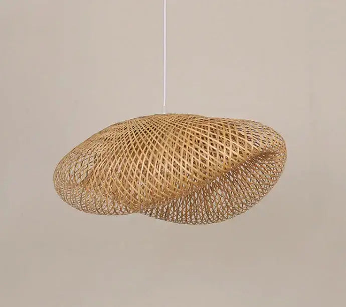 Handmade Bamboo Pendant Lights - Puck's