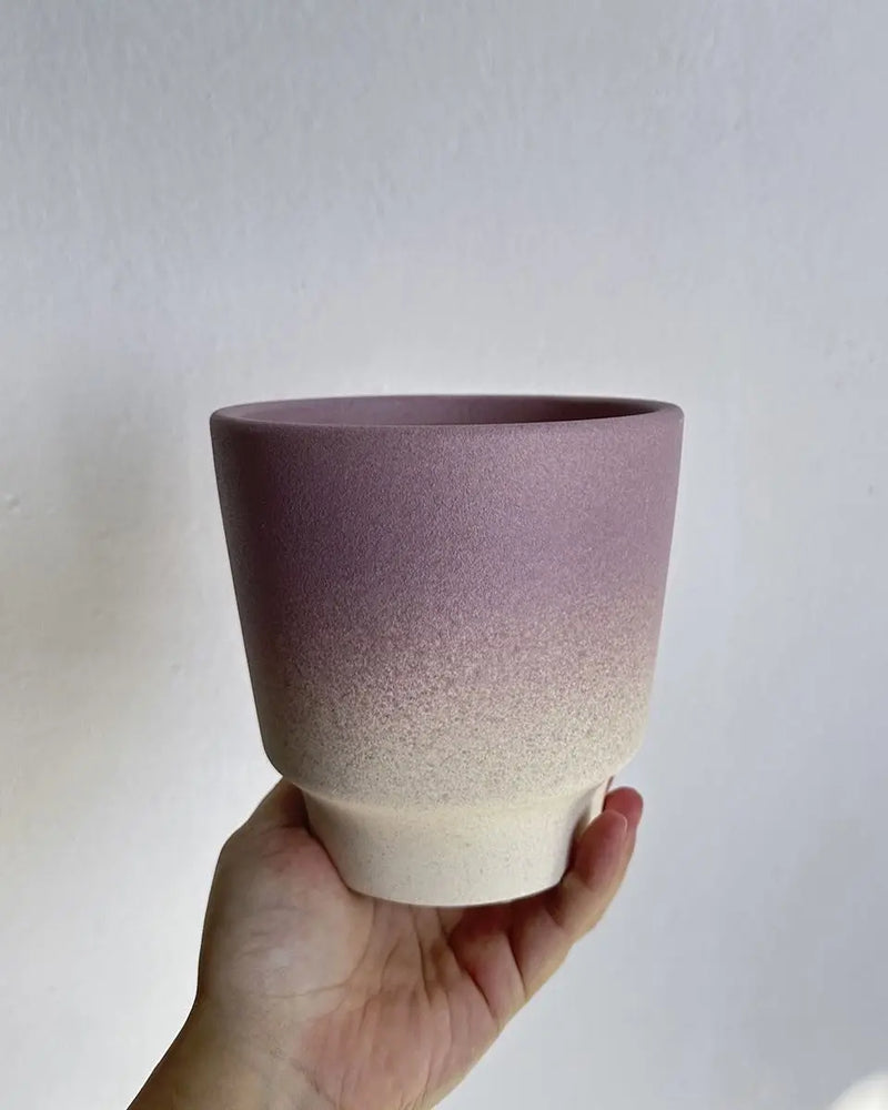 Handmade Macaron Flower Pots, Dopamine Indoor / Outdoor Garden Planter - Puck's