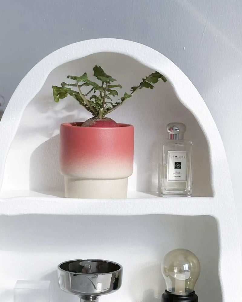 Handmade Macaron Flower Pots, Dopamine Indoor / Outdoor Garden Planter - Puck's