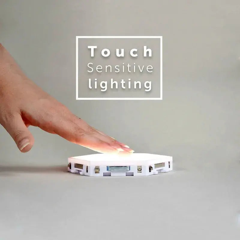 Hexagon Touch Sensor LED Night Lights - Puck's