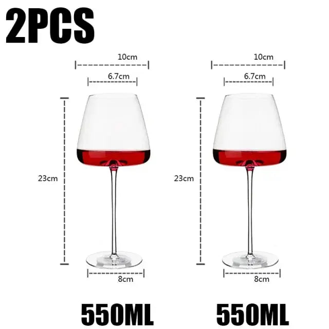 High-End Goblet Red Wine Glasses - Puck's