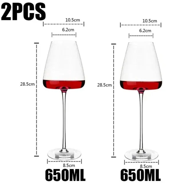 High-End Goblet Red Wine Glasses - Puck's