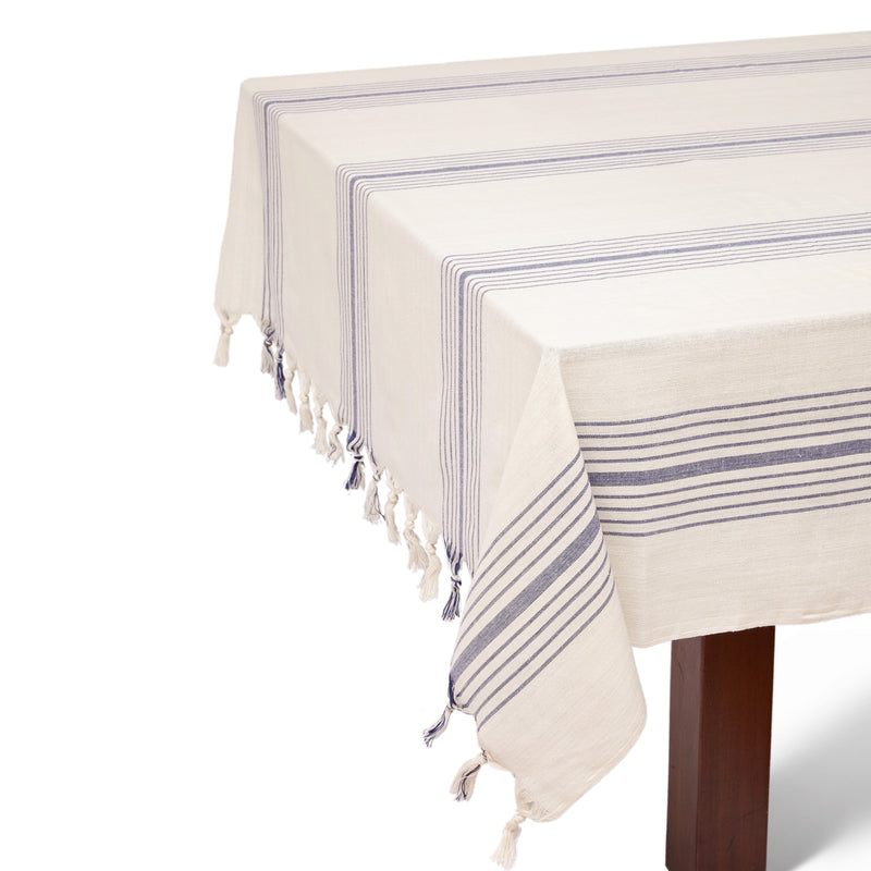 Sustainable Kayseri Tablecloth Set - Blue - Puck's