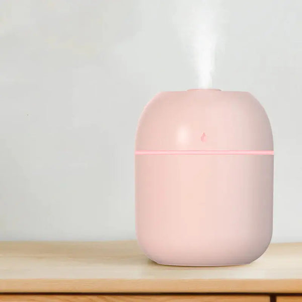 Household Silent Large Spray Colorful Water Drop Humidifier - Puck's