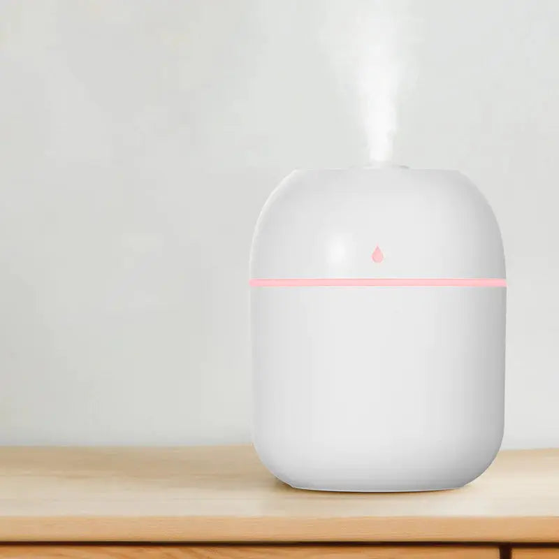 Household Silent Large Spray Colorful Water Drop Humidifier - Puck's