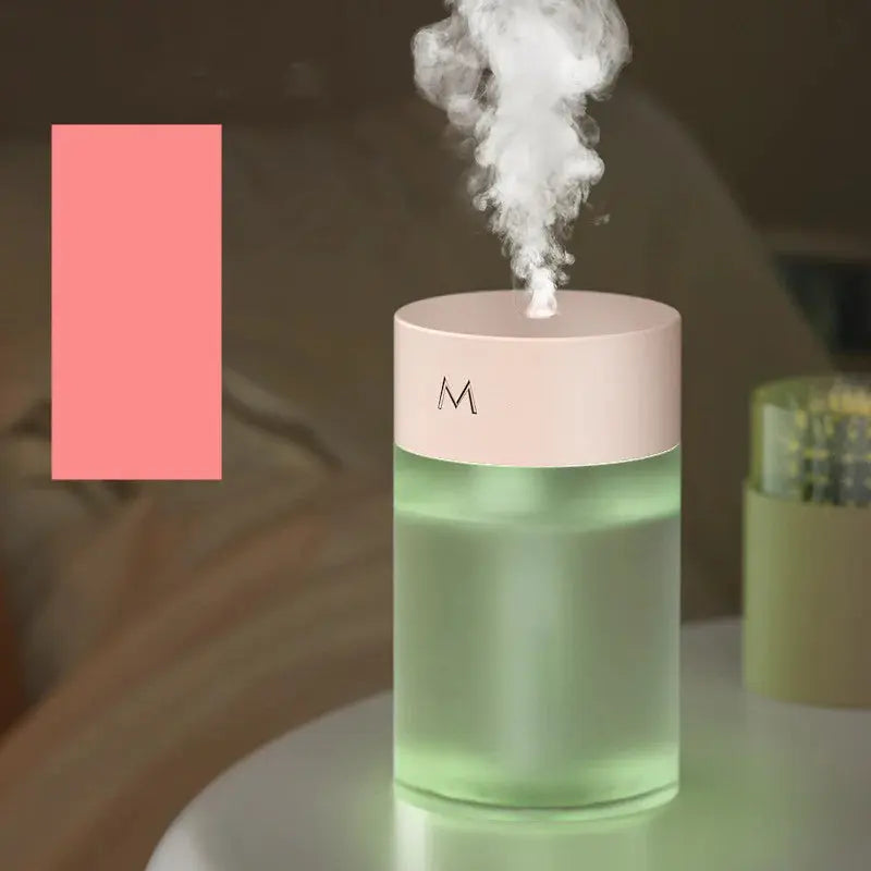 Household Silent Large Spray Colorful Water Drop Humidifier - Puck's