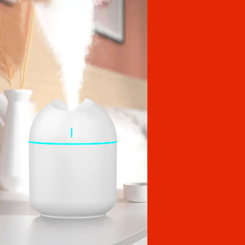 Household Silent Large Spray Colorful Water Drop Humidifier - Puck's