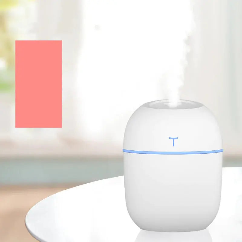 Household Silent Large Spray Colorful Water Drop Humidifier - Puck's