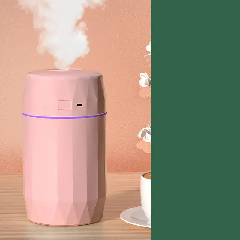 Household Silent Large Spray Colorful Water Drop Humidifier - Puck's