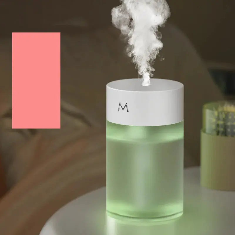 Household Silent Large Spray Colorful Water Drop Humidifier - Puck's