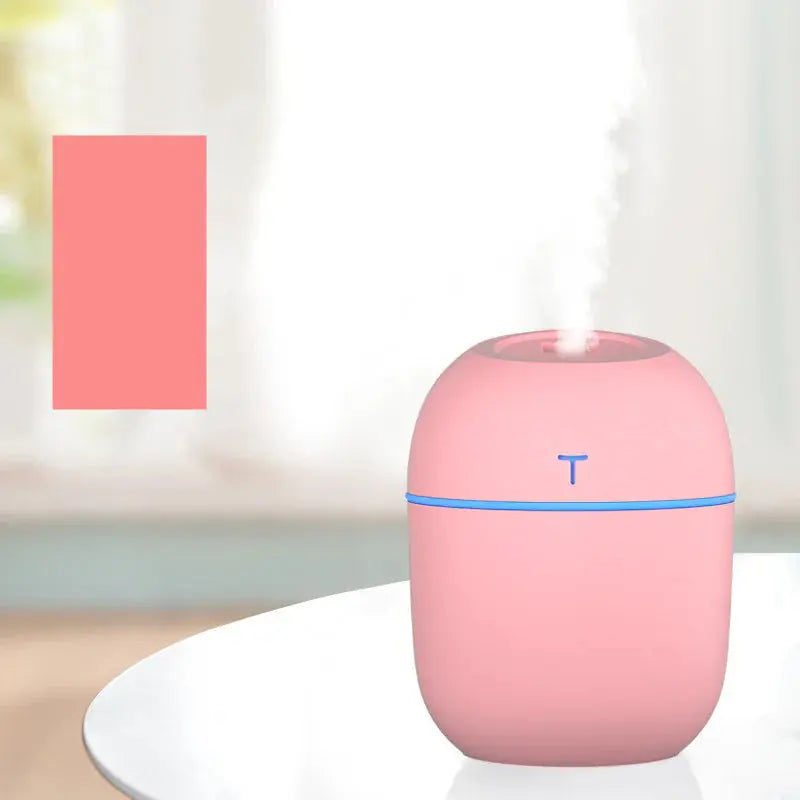 Household Silent Large Spray Colorful Water Drop Humidifier - Puck's