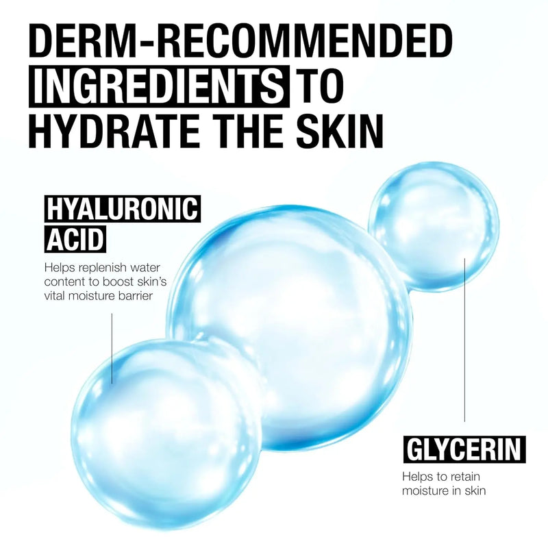 Hydro Boost Facial Cleansing Gel, Hydrating Gentle Face Cleanser and Makeup Remover with Hyaluronic Acid, Hypoallergenic Formula, 7.8 FL OZ - Puck's