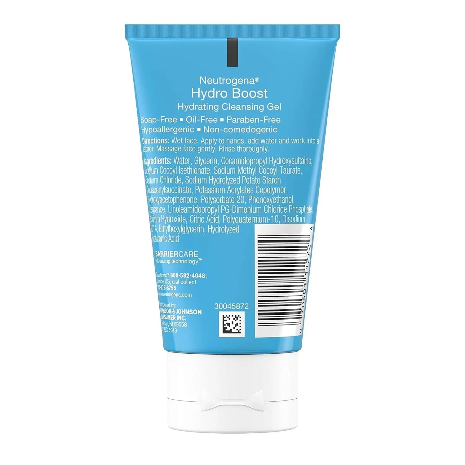 Hydro Boost Water Gel Daily Facial Moisturizer with Hyaluronic Acid, 1.7 Fl. Oz, Hydro Boost Hydrating Facial Cleansing Gel with Hyaluronic Acid, 2 Oz, Travel Size - Puck's