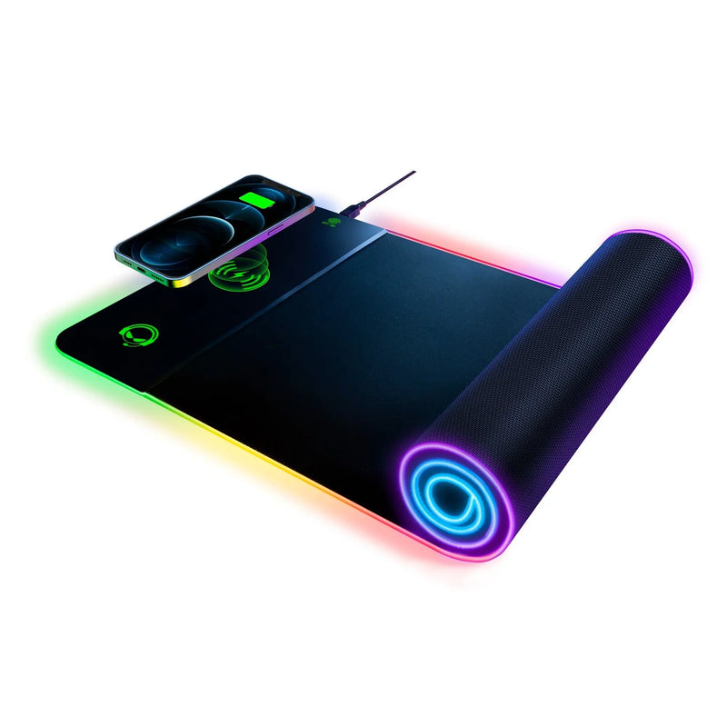 HyperGear Battle Charge Wireless Gaming Mouse Pad with Wireless - Puck's