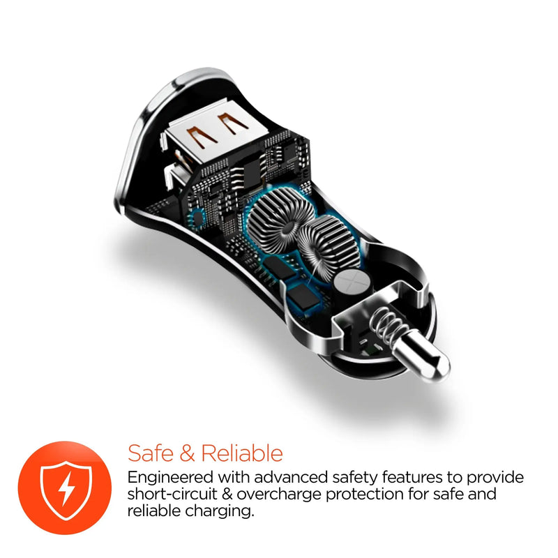 HyperGear Hi-Power Dual USB 3.4A Car Charger - Puck's