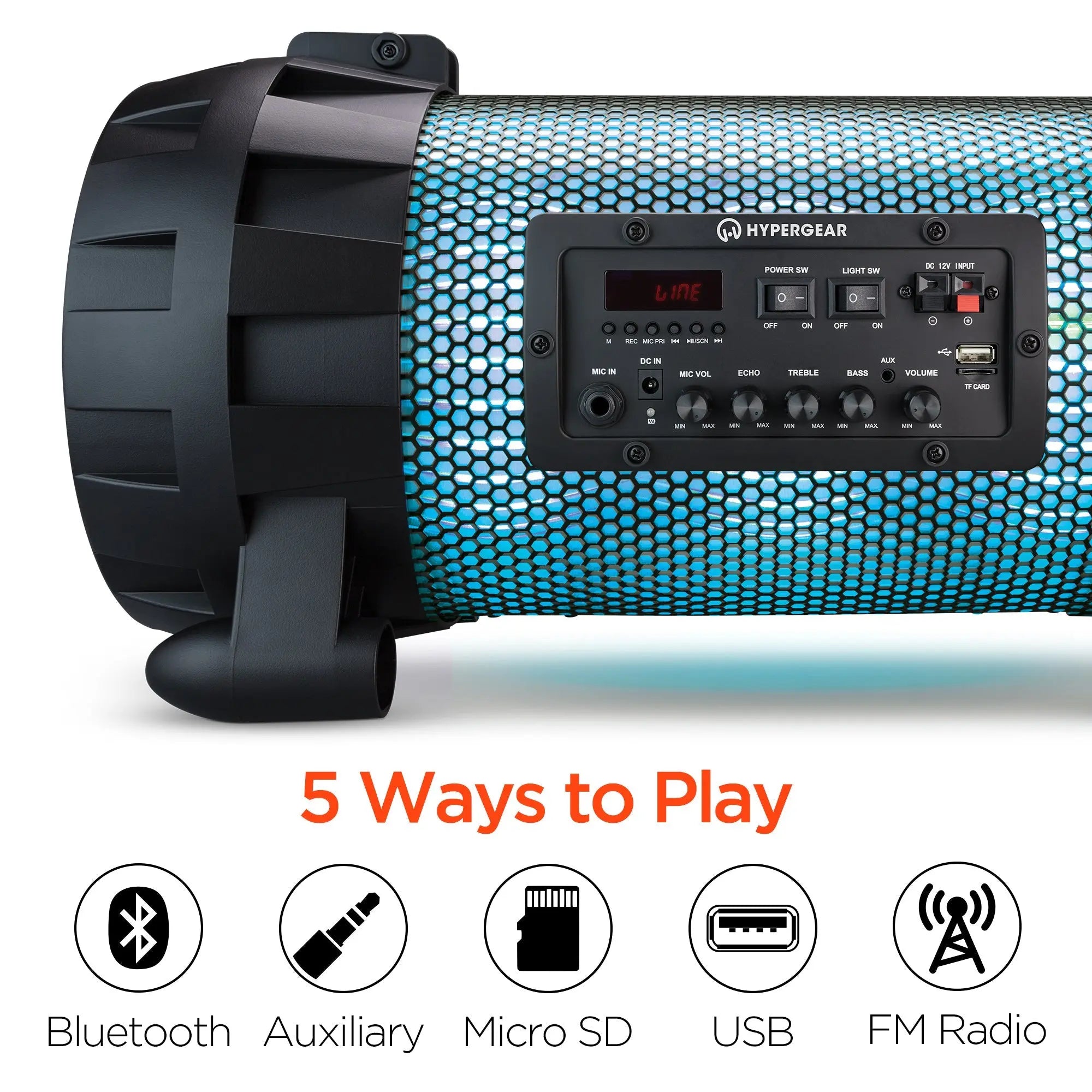 HyperGear HyperSonic Wireless Speaker (14588-HYP) - Puck's