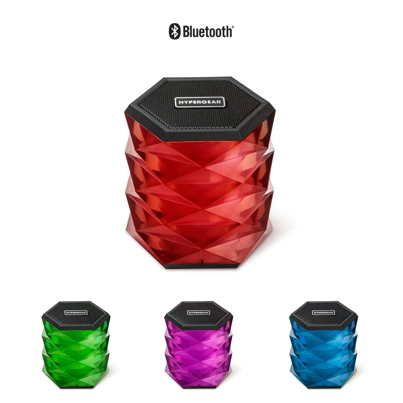 HyperGear LYTE Mini Wireless LED Speaker - Black (15104-HYP) - Puck's