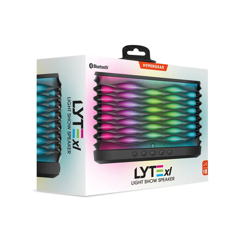 HyperGear LYTE XL Wireless LED Speaker Black (15106-HYP) - Puck's