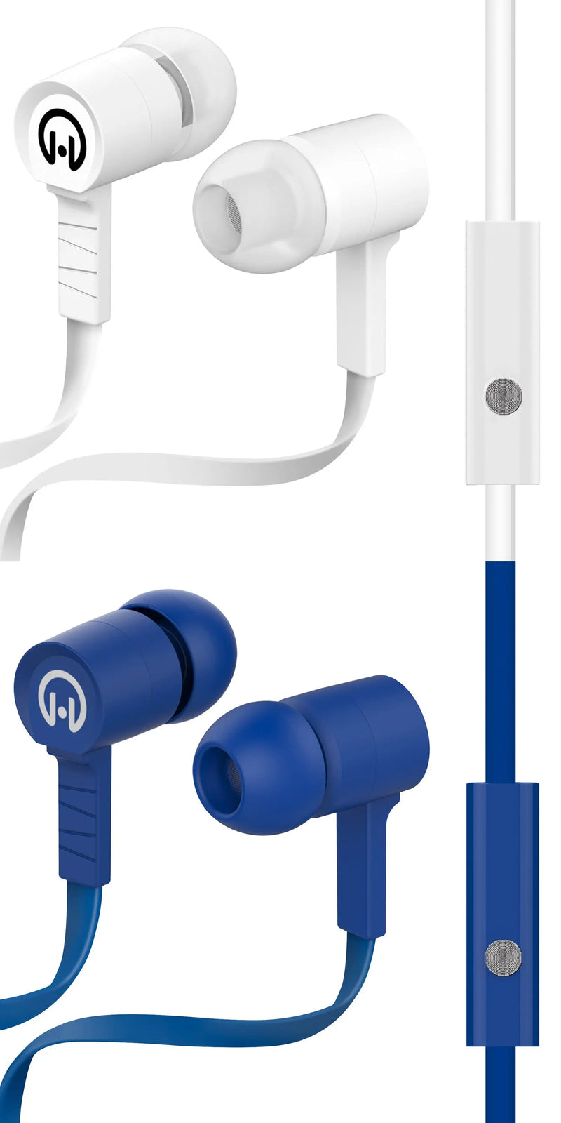 HyperGear Low Ryder Earphones w Mic 3.5mm - Puck's