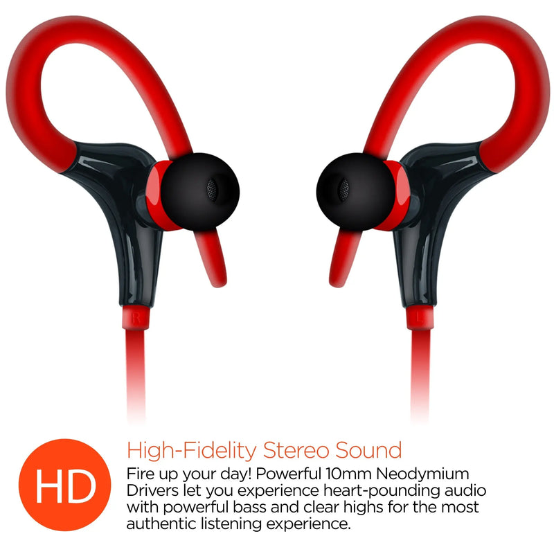 HyperGear Marathon Wireless Sports Earphones Active - Puck's
