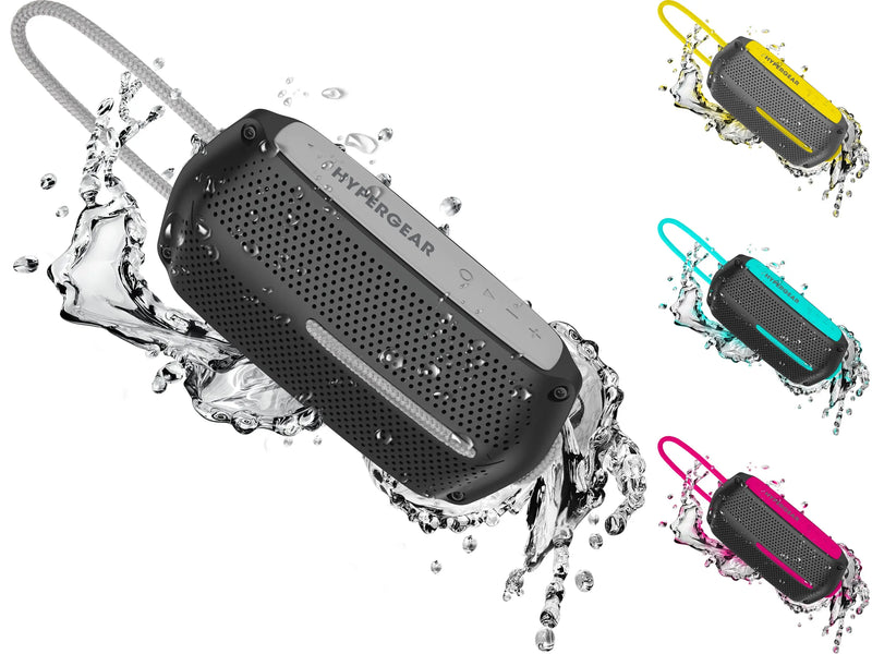 HyperGear Wave Water Resistant-Wireless Speaker (WATER-PRNT) - Puck's