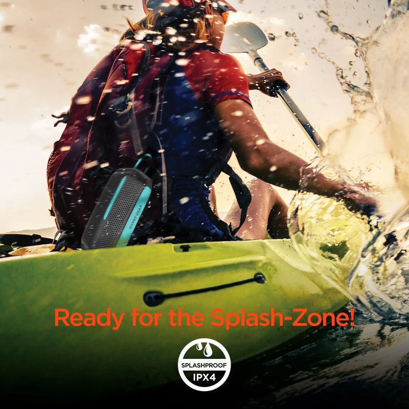 HyperGear Wave Water Resistant-Wireless Speaker (WATER-PRNT) - Puck's