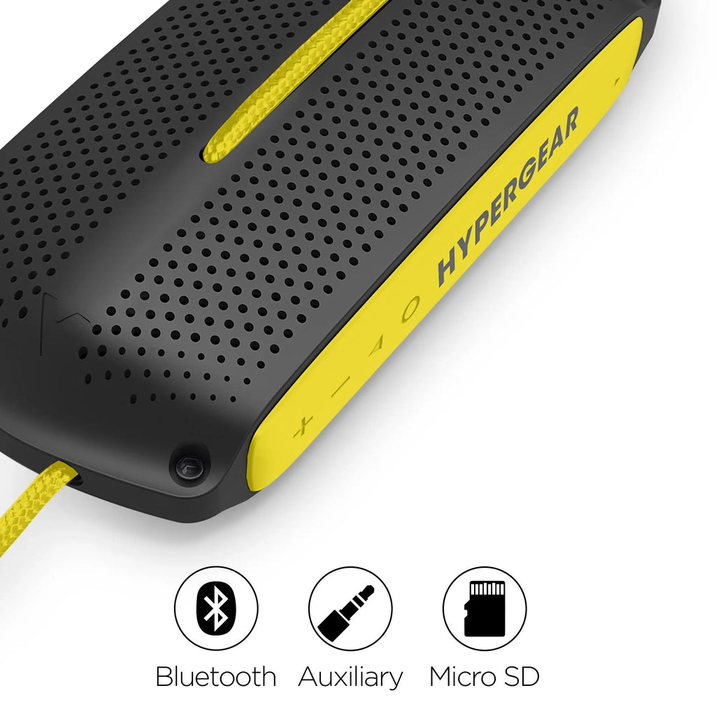 HyperGear Wave Water Resistant-Wireless Speaker (WATER-PRNT) - Puck's