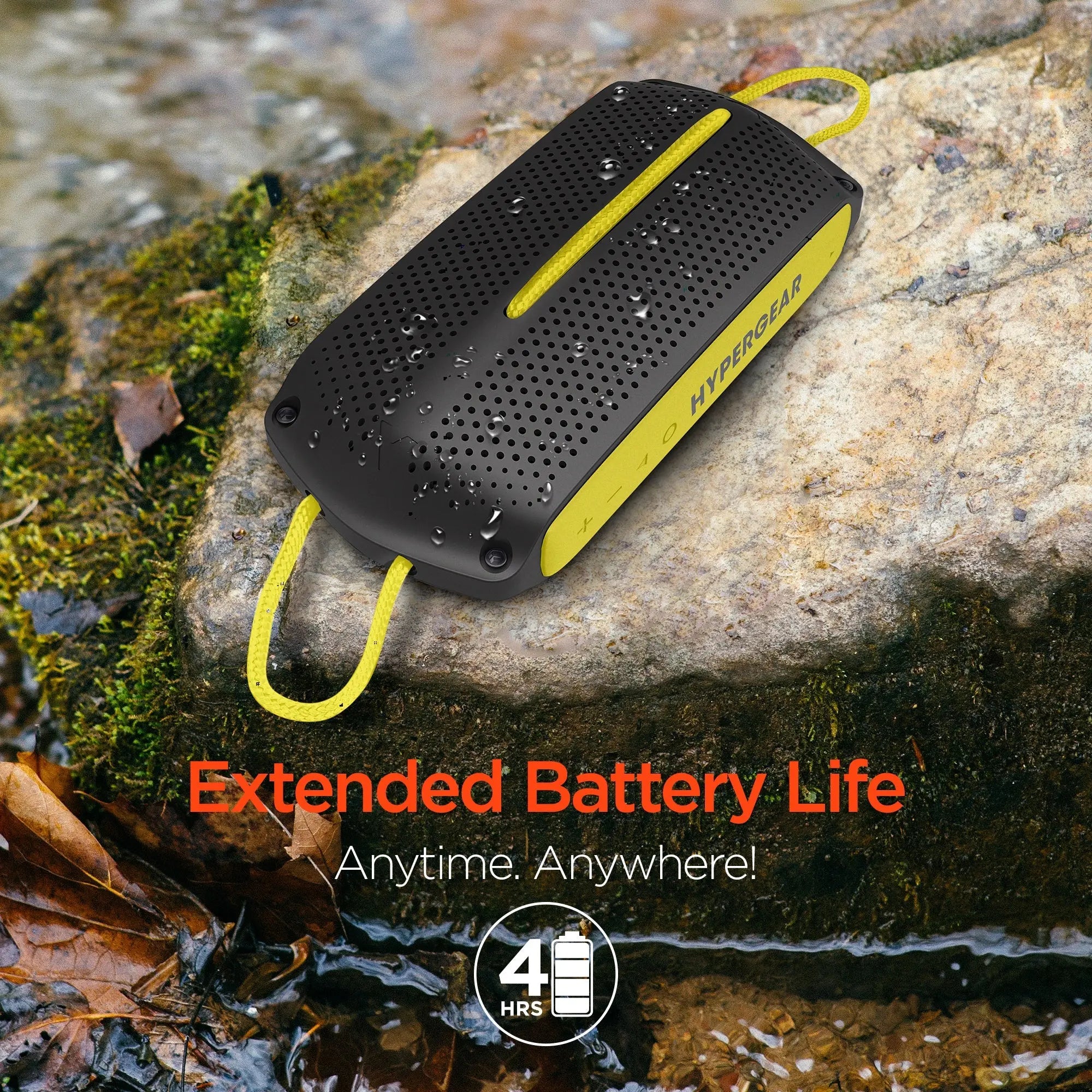 HyperGear Wave Water Resistant-Wireless Speaker (WATER-PRNT) - Puck's