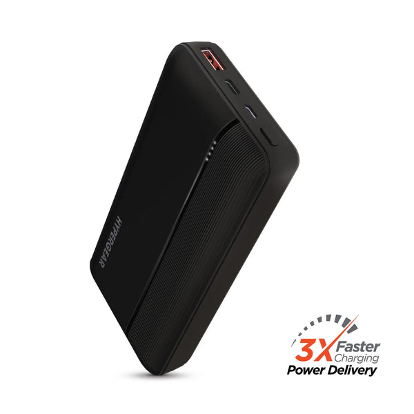 Hypergear 20000mAh 20W PD + USB Power Bank Black (15458-HYP) - Puck's