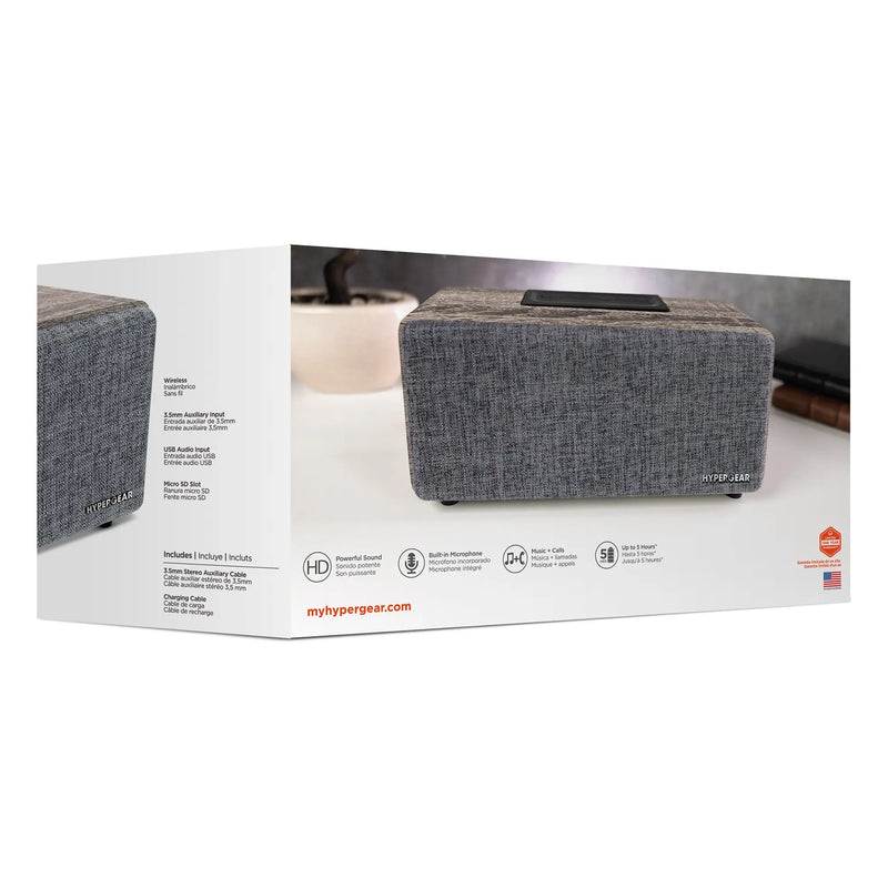 Hypergear Fabrix 2 Wireless Speaker (FABRIX-PRNT) - Puck's