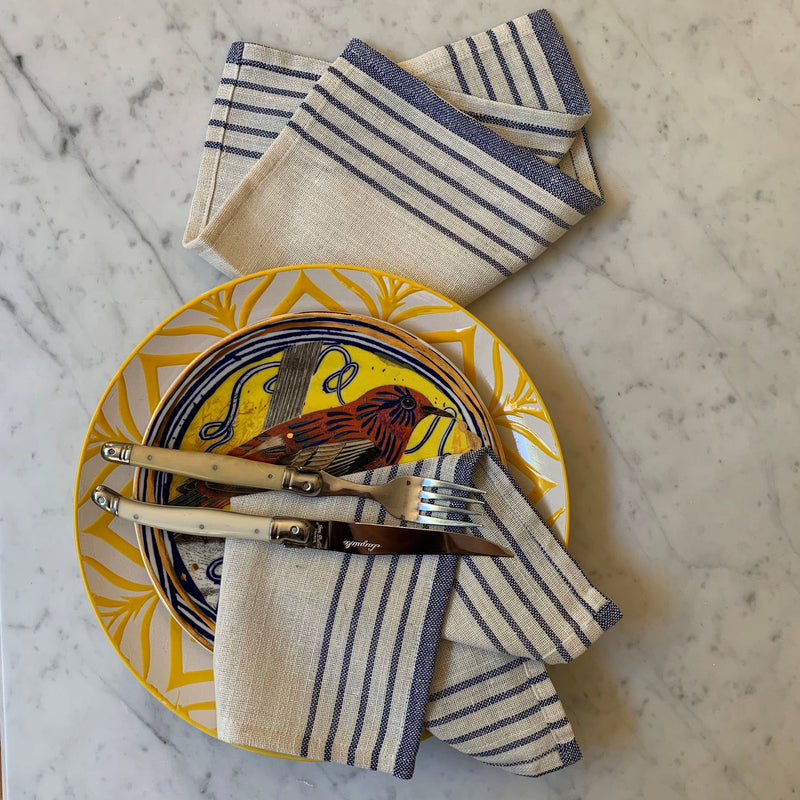 Sustainable Kayseri Tablecloth Set - Blue - Puck's