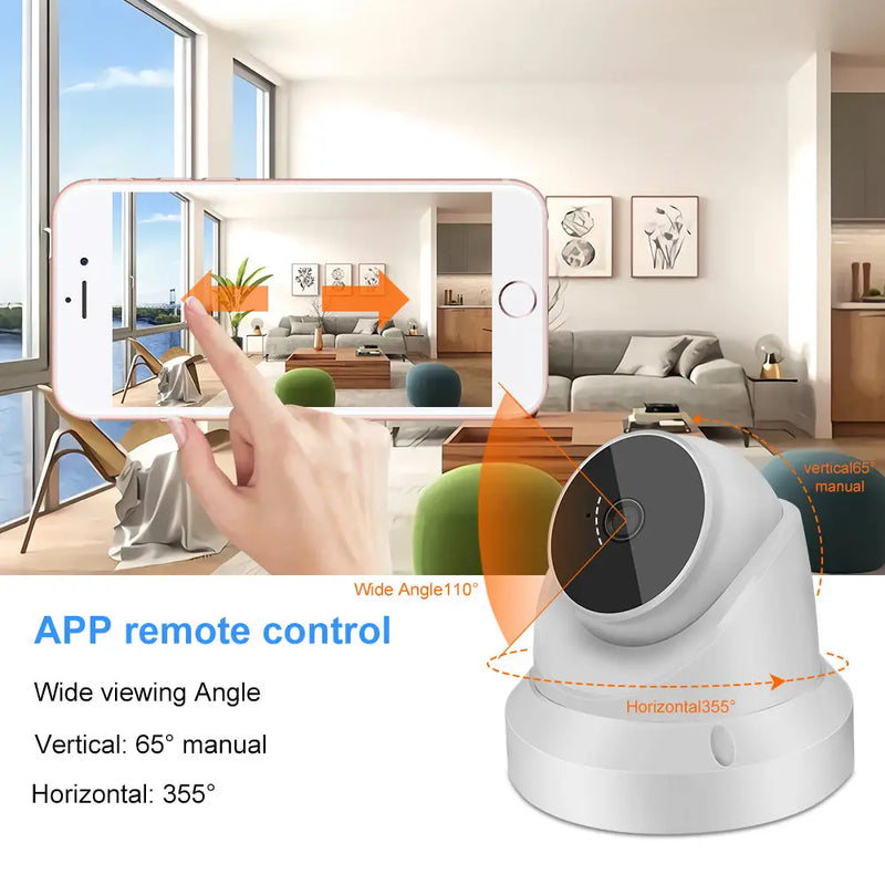 IP WiFi Camera Baby Monitor Home Security Camera - Puck's