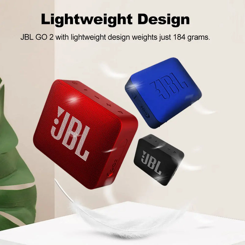 IPX7 Waterproof Wireless Portable JBL GO2 Bluetooth Speaker - Puck's