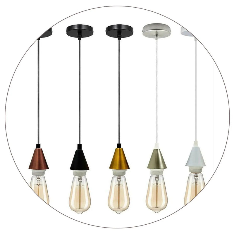 Industrial Pendant Lighting Kitchen Island Hanging Lamps E27~1276 - Puck's