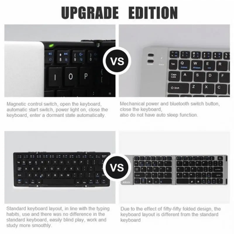 Intelligent Pocket Folding Keyboard Travel Edition - Puck's