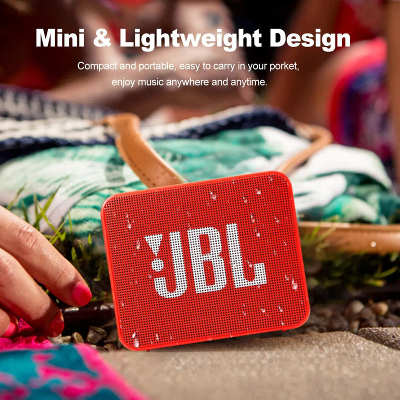 JBL GO 2 Wireless Bluetooth Speaker IPX7 Waterproof With Mic - Puck's