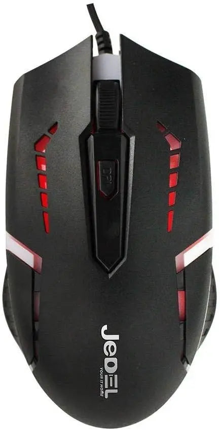 Jedel GK100 White Gaming Keyboard and Mouse Bundle - Puck's