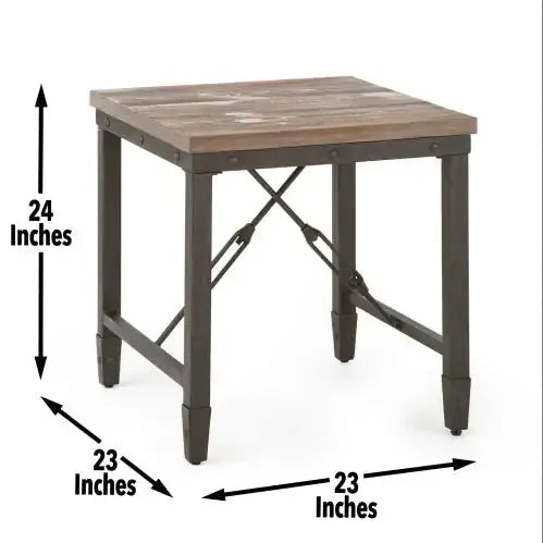 Jersey End Table - Puck's