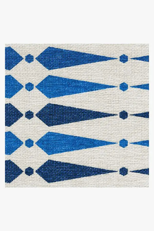 Jonathan Adler Carnaby Mykonos Blue Tufted Rug - Puck's