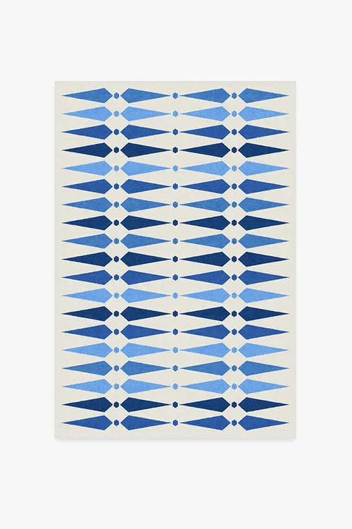 Jonathan Adler Carnaby Mykonos Blue Tufted Rug - Puck's
